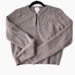 H&M Soft Knit Sweater-Mauve | Size XS